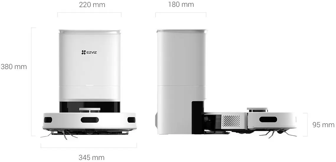 Робот-пылесос Ezviz RE5 Plus (White)