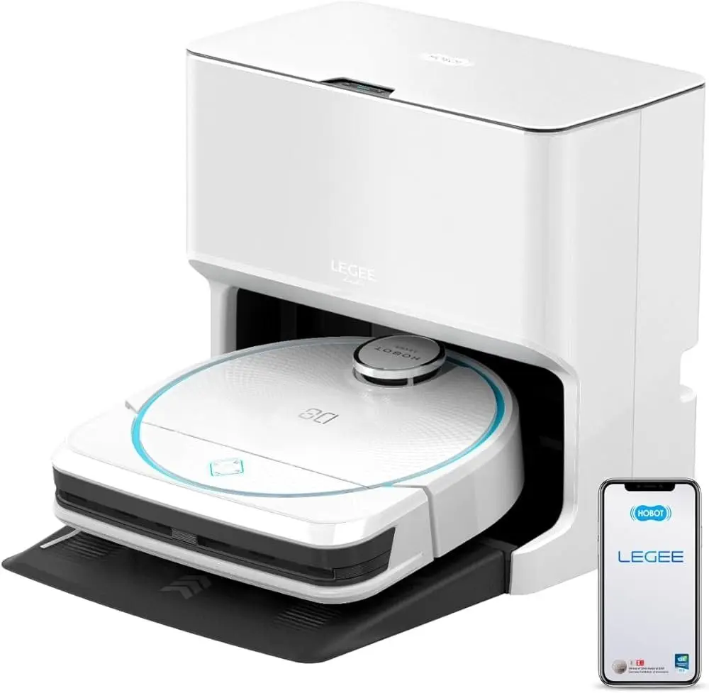 Робот-пылесос Hobot Legee D8 + LuLu (White)