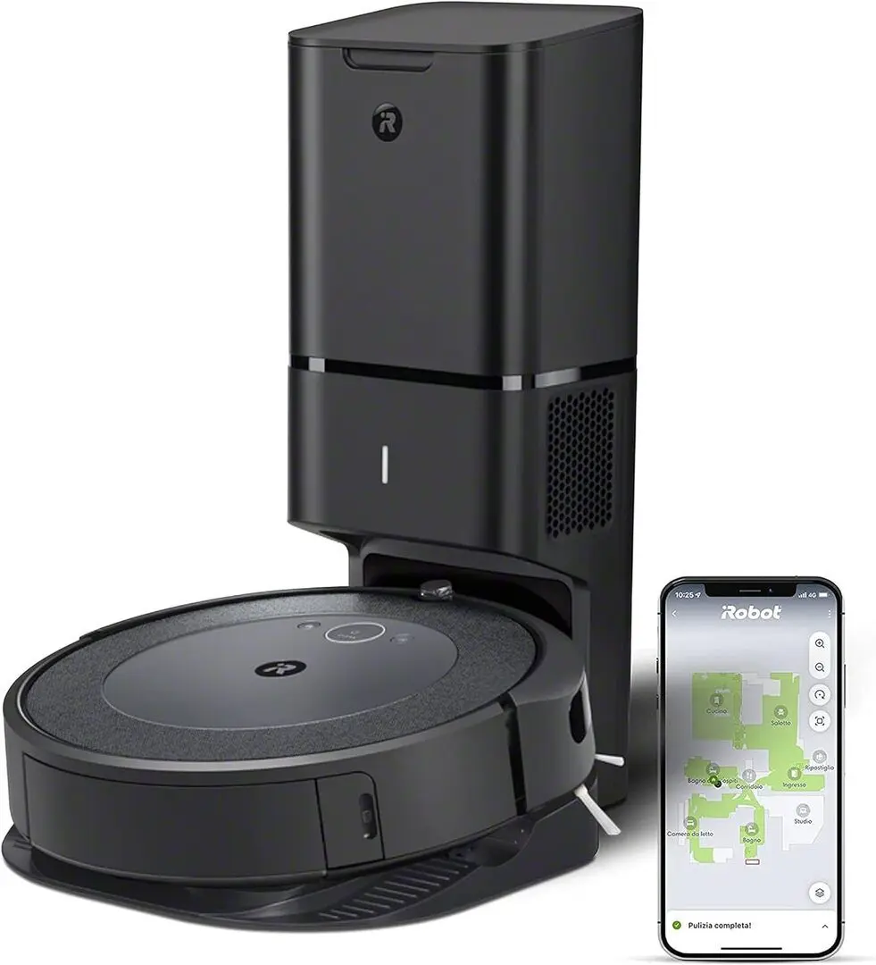 Робот-пылесос iRobot Roomba i3+ i3554 (Black/Grey) - 2