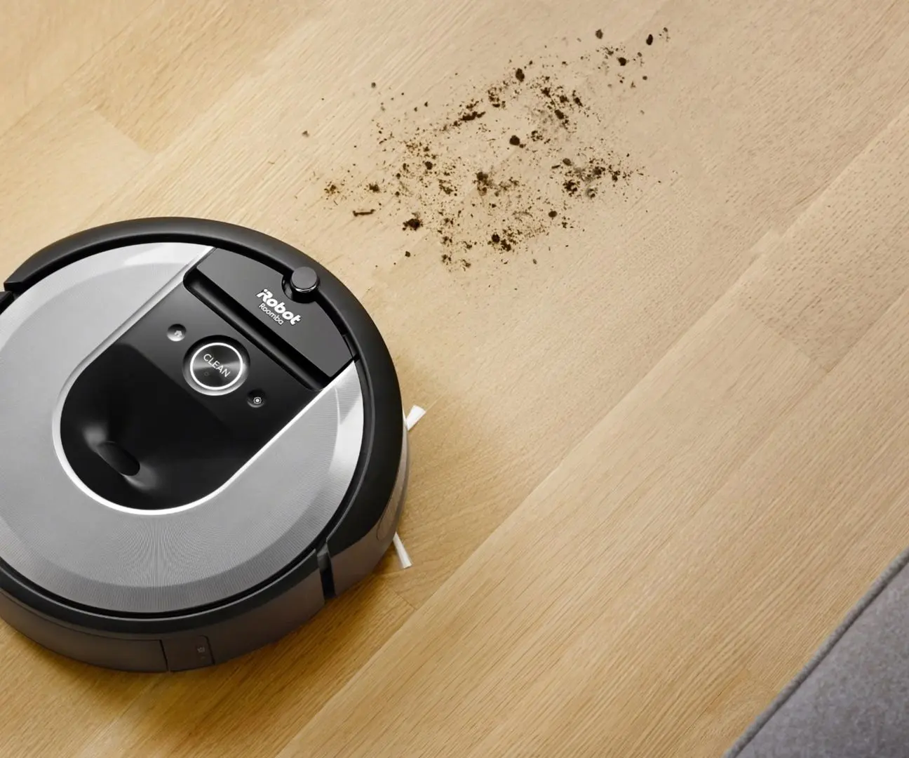 Робот-пылесос iRobot Roomba i7156 (Black/Grey) - 3