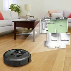 Робот-пылесос iRobot Roomba i7158 (Gray/Black) Thumb