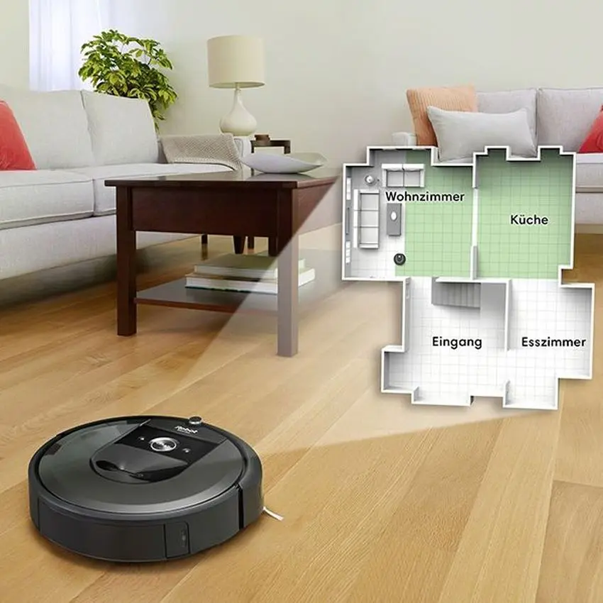 Робот-пылесос iRobot Roomba i7158 (Gray/Black) - 6