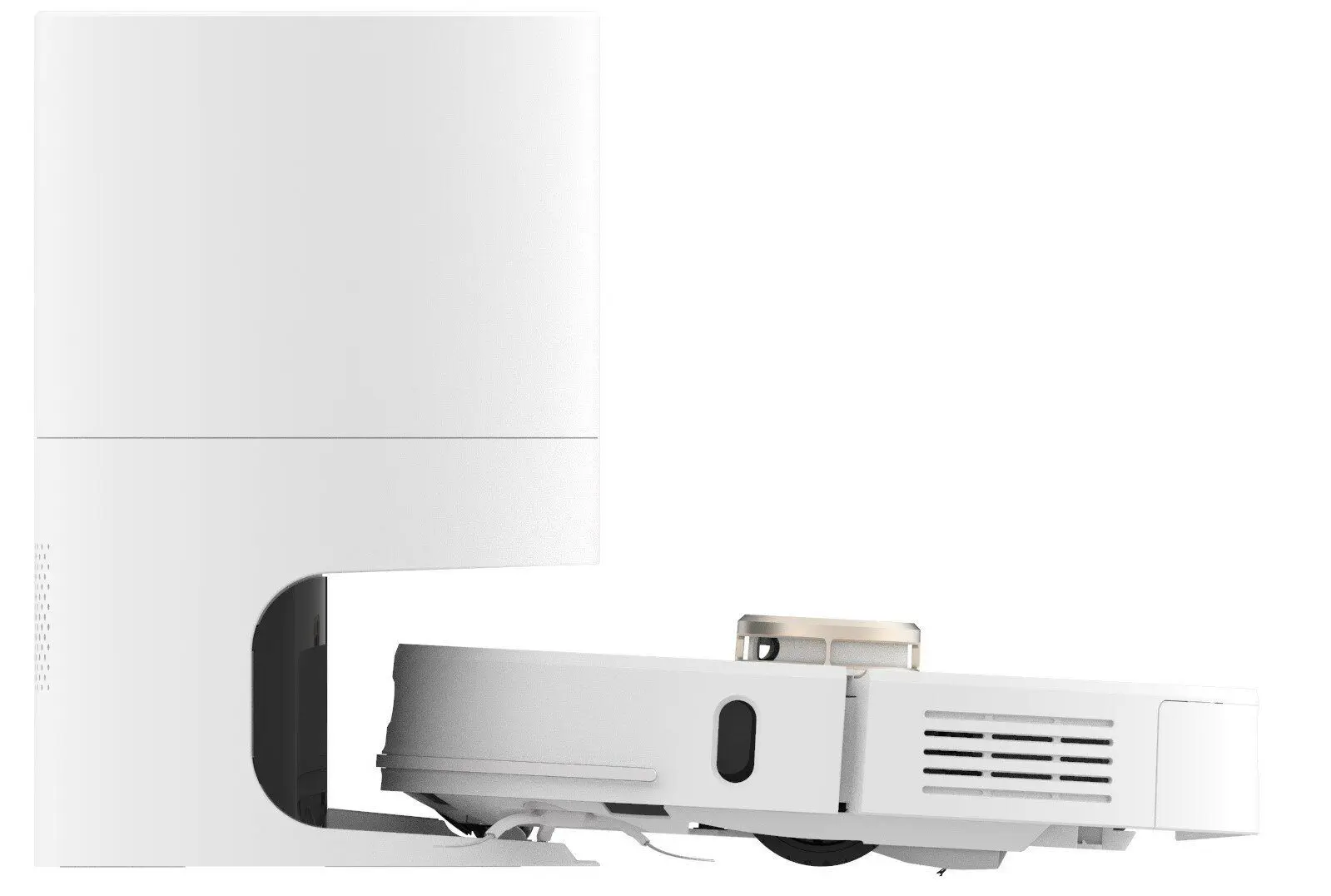 Робот-пылесос Lenovo T1S Pro (White/Gold) - 6