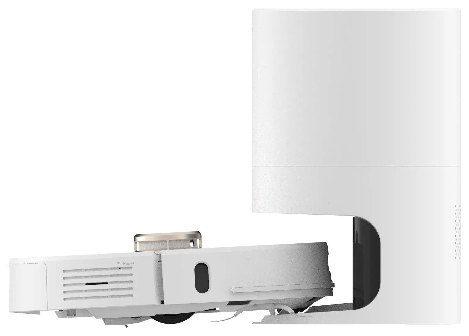 Робот-пылесос Lenovo T1S Pro (White/Gold) - 7