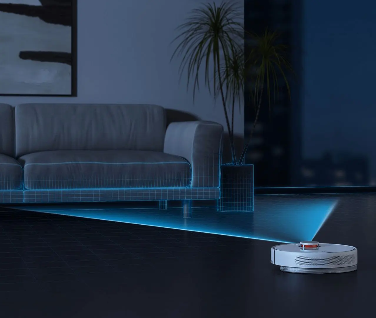 Aspirator-robot Xiaomi Robot Vacuum X10 (White)