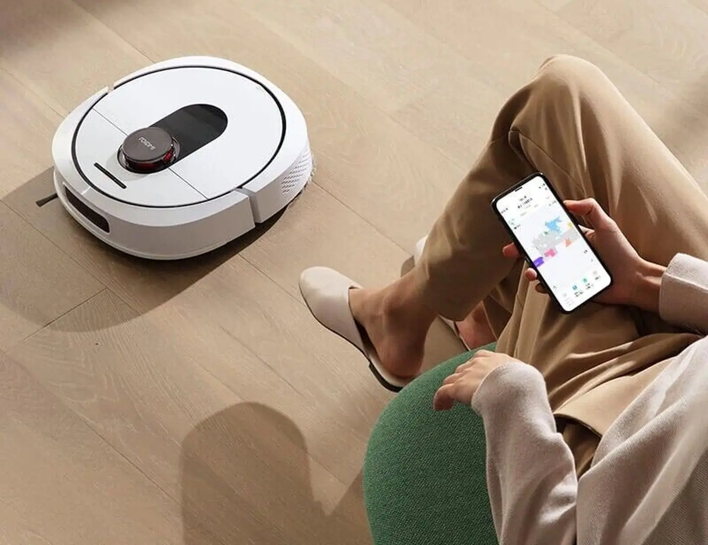 Робот-пылесос Xiaomi Roidmi Eva (White) - 4