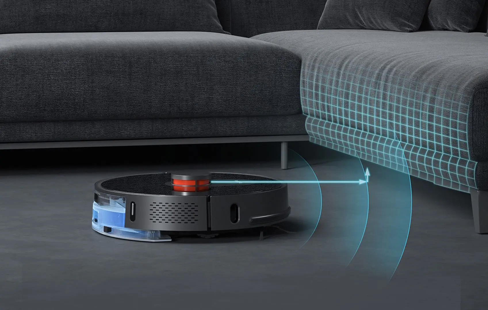 Робот-пылесос Xiaomi Roidmi Eve Plus (Black) - 3