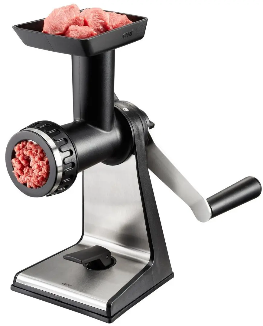 Masina de tocat carne manuala Gefu Transforma 19090 (Black/Silver)