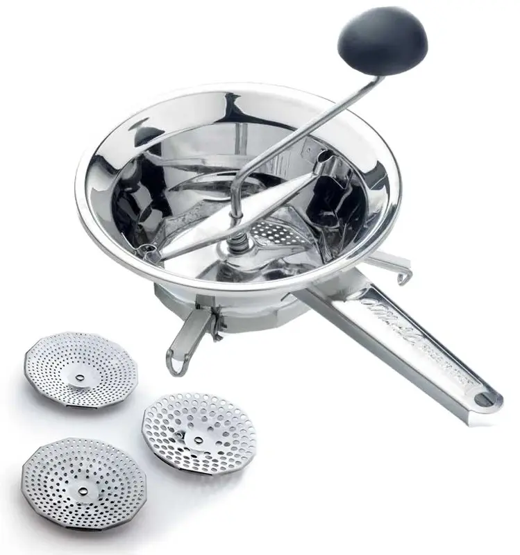 Сито для протирки овощей и фруктов OMAC 190 (Inox) - 2
