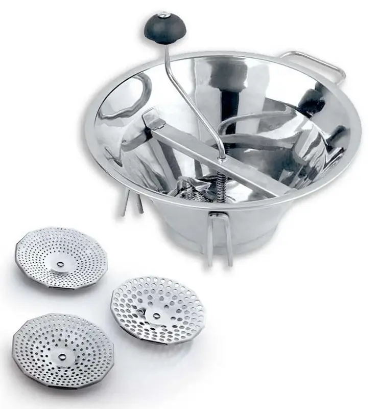 Сито для протирки овощей и фруктов OMAC 800 (Inox)