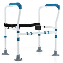 Опора для унитаза Costway JH10015BL (White/Blue)