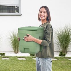 Портативный биотуалет Costway BA7620GN (Green) Thumb