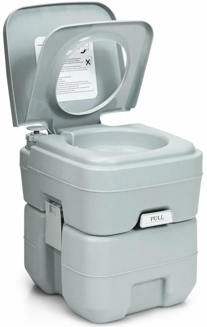 Toaleta bio portabila Costway BA7620GR (Grey) - 3