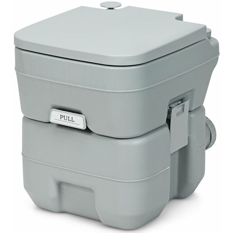 Toaleta bio portabila Costway BA7620GR (Grey)