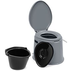 Toaleta bio portabila Costway HW63911GR (Grey) Thumb