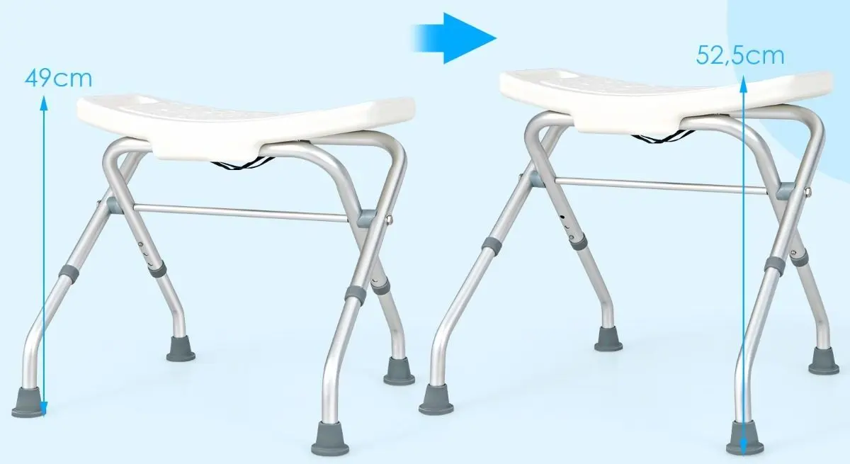 Scaun de dus Costway BA7819 (White)