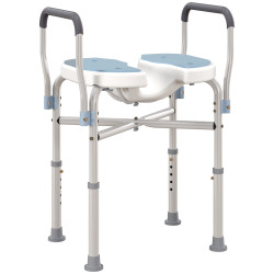 Scaun de dus Homcom 712-065V00LB (Light Bue) Thumb