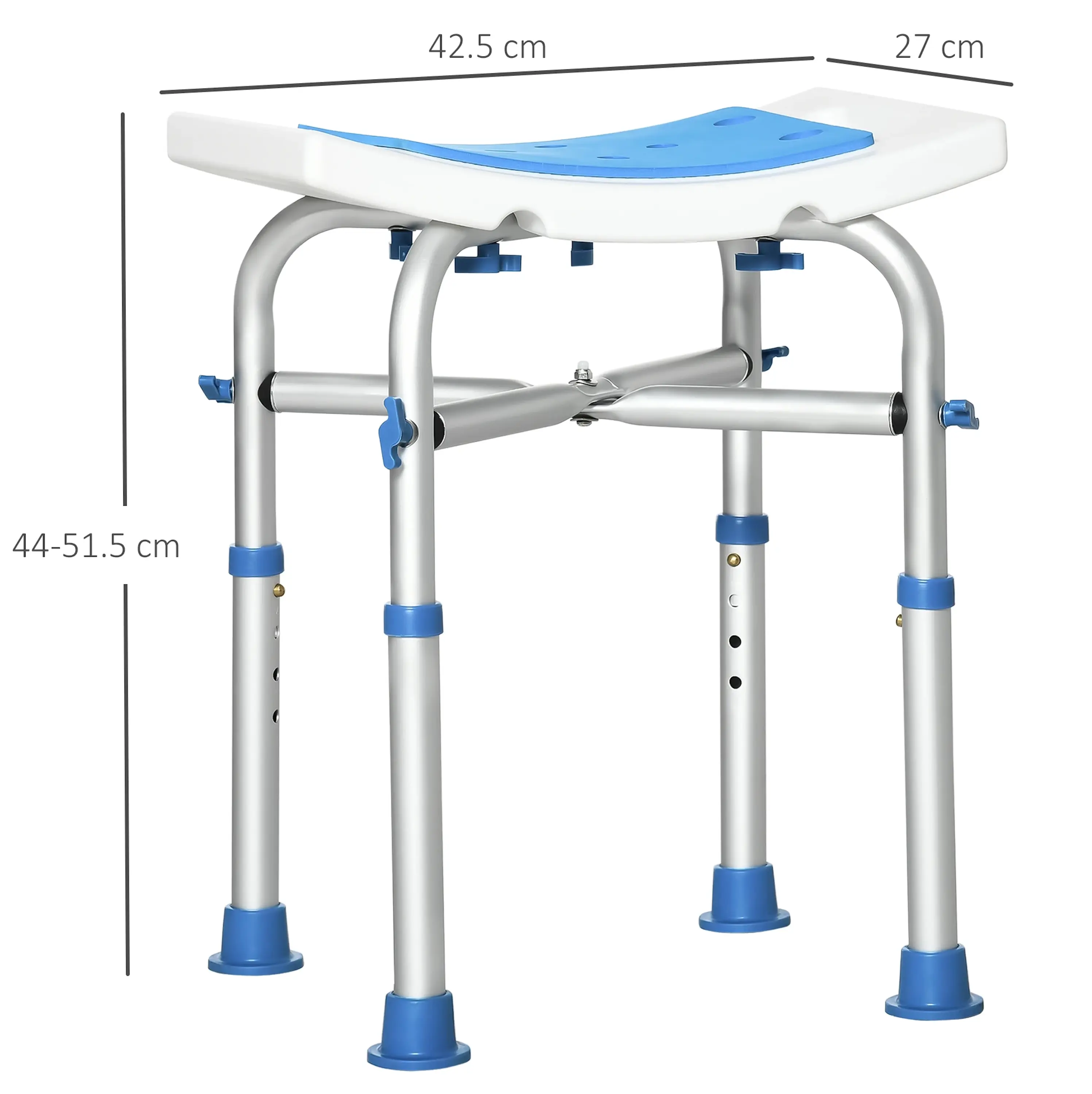 Scaun de dus Homcom 713-115BU (Blue) - 7