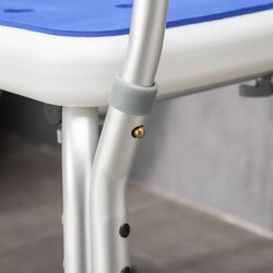 Scaun de dus Homcom 713-116V00GY (Blue/White) Thumb