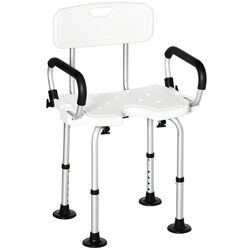 Scaun de dus Homcom 713-117V00WT (White) Thumb