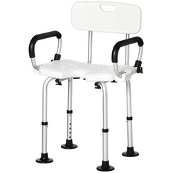 Стул для душа Homcom 713-117V00WT (White)