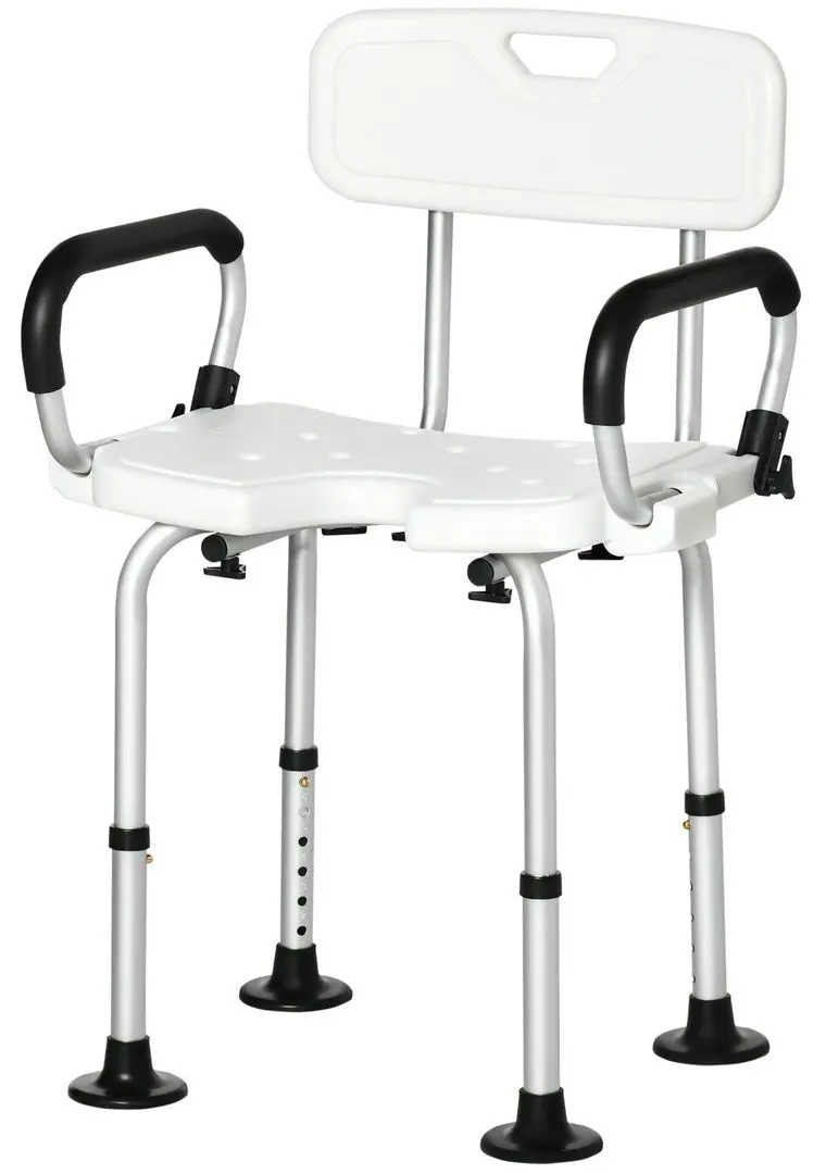 Scaun de dus Homcom 713-117V00WT (White)