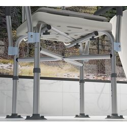 Scaun de dus Homcom 713-144V00GY (White) Thumb