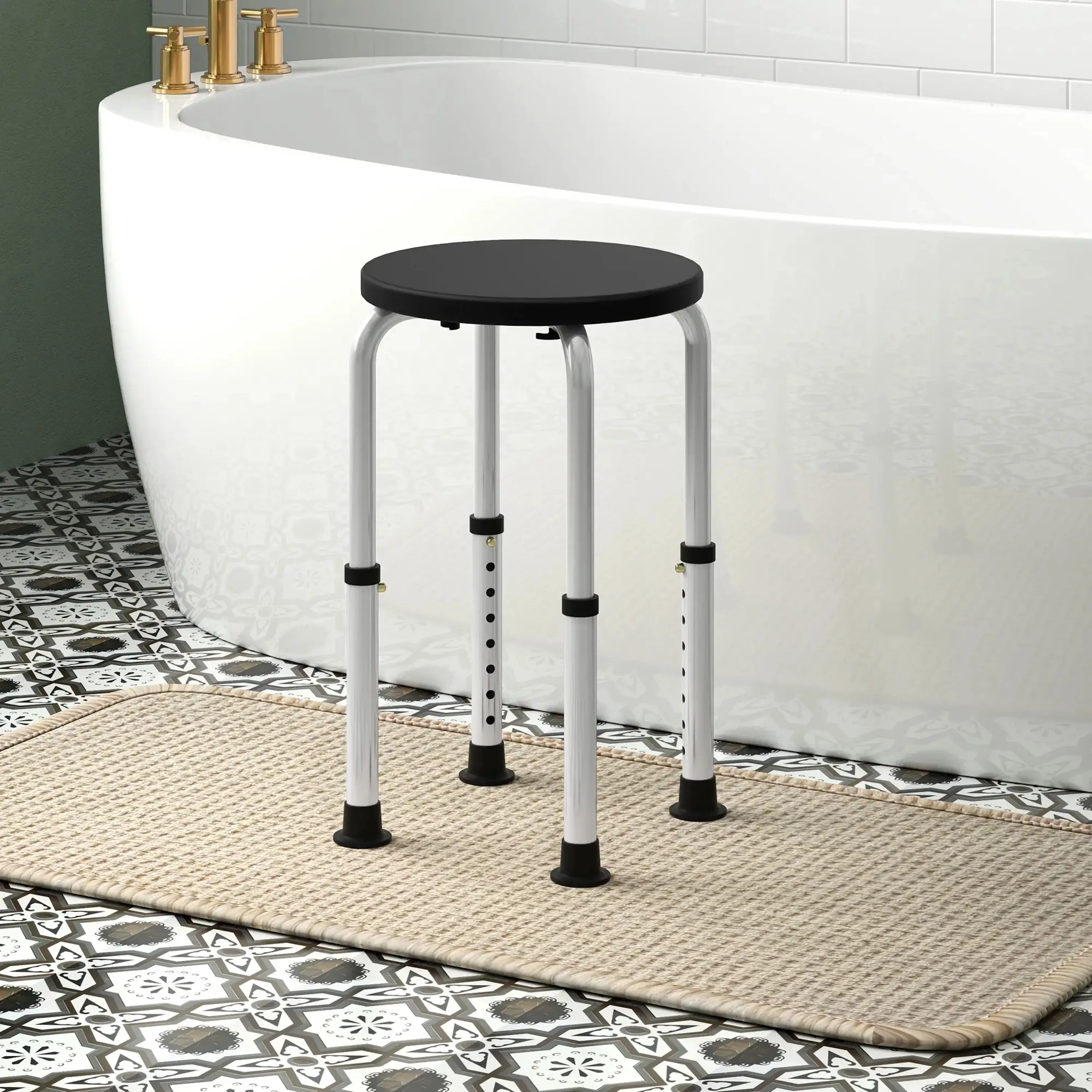 Scaun de dus Homcom 713-166V00BK (Black) - 4