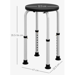 Scaun de dus Homcom 713-166V00BK (Black) Thumb