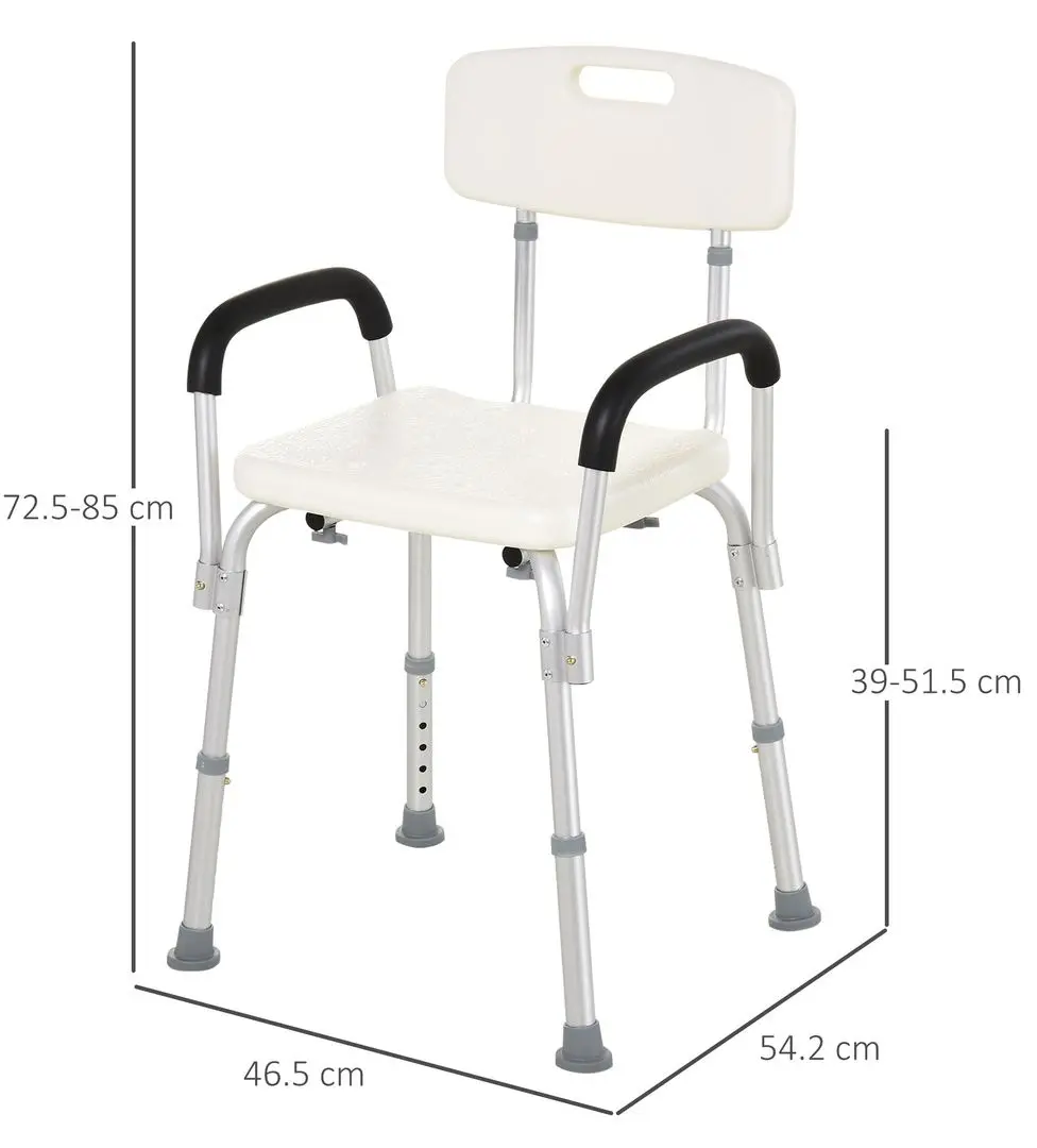 Scaun de dus Homcom 72-0007 (White)
