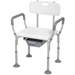 Scaun cu toaleta 3in1 Homcom 713-136V00WT (White) Thumb