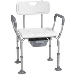Стул-туалет 3в1 Homcom 713-136V00WT (White)
