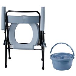 Scaun cu toaleta Homcom 713-010 (Blue) Thumb