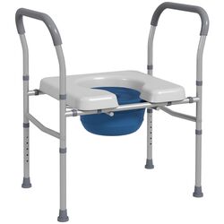 Стул-туалет Homcom 713-147V00GY (Grey)