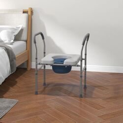 Стул-туалет Homcom 713-147V00GY (Grey) Thumb