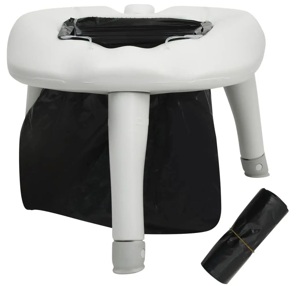 Toaleta bio pliabila portabila VidaXL 93019 (Grey)