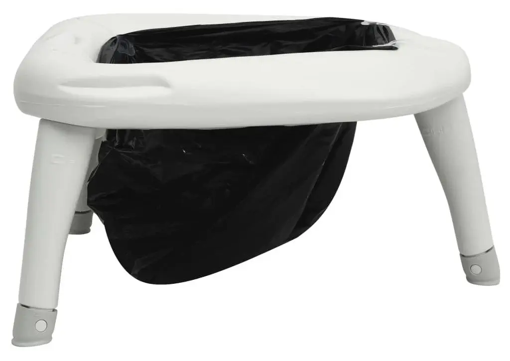 Toaleta bio pliabila portabila VidaXL 93019 (Grey)