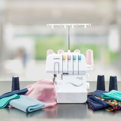 Masina de surfilat Brother 1034DX (White) Thumb