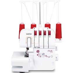 Masina de surfilat Brother M343D (White/Red)