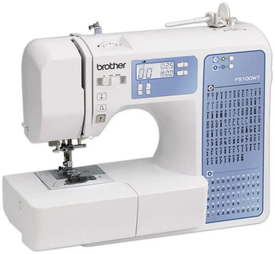 Masina de cusut Brother FS100WT (White/Blue)