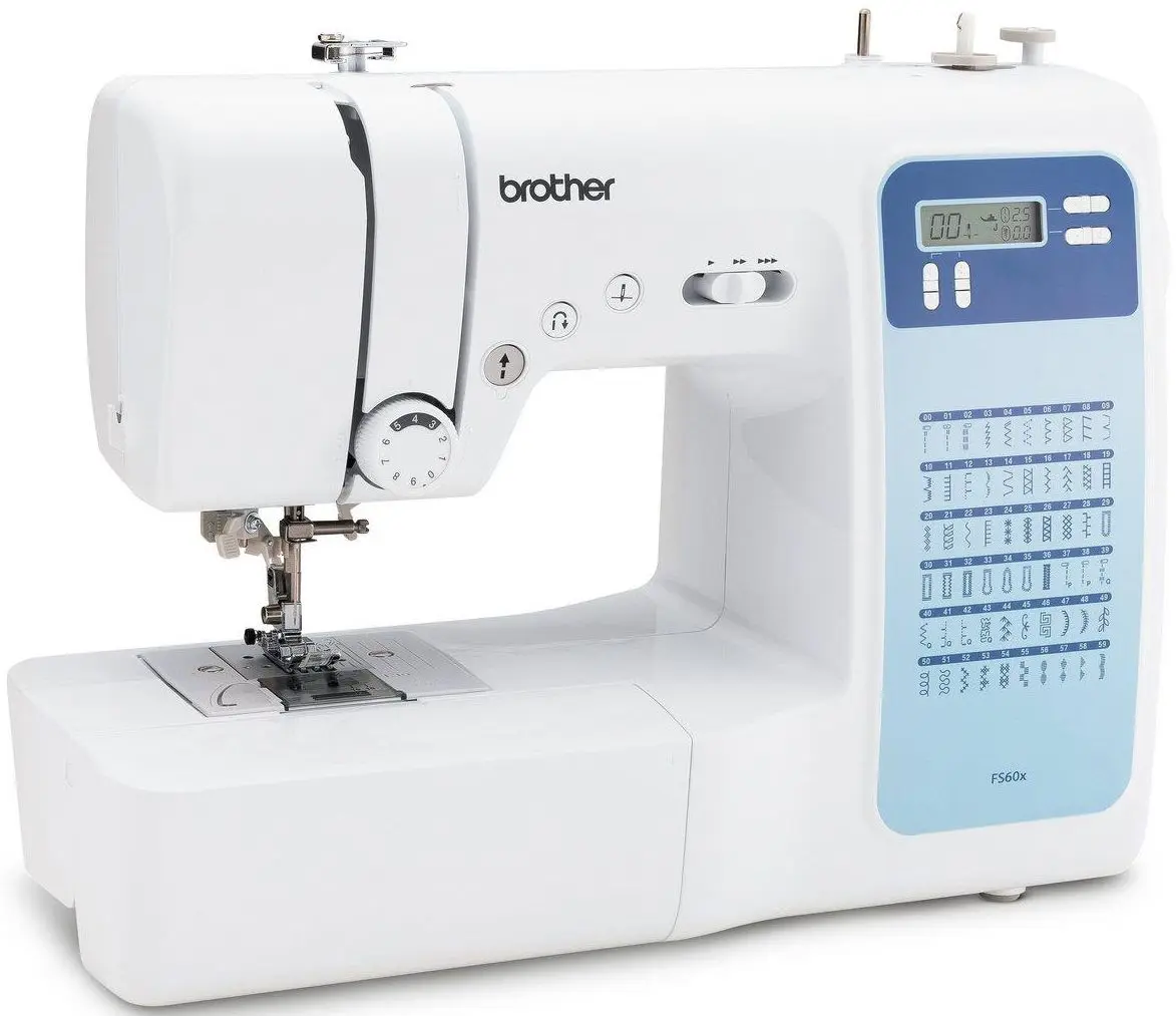 Mașină de cusut Brother FS60X (White/Blue)