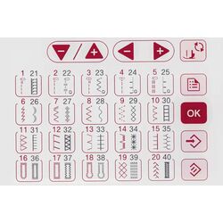 Mașină de cusut  Brother Innov-is 1040SE (White/Red) Thumb