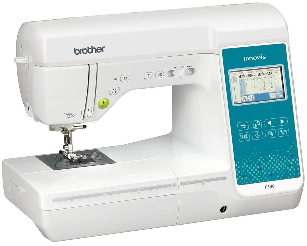 Masina de cusut Brother Innov-is F580 (White/Blue)