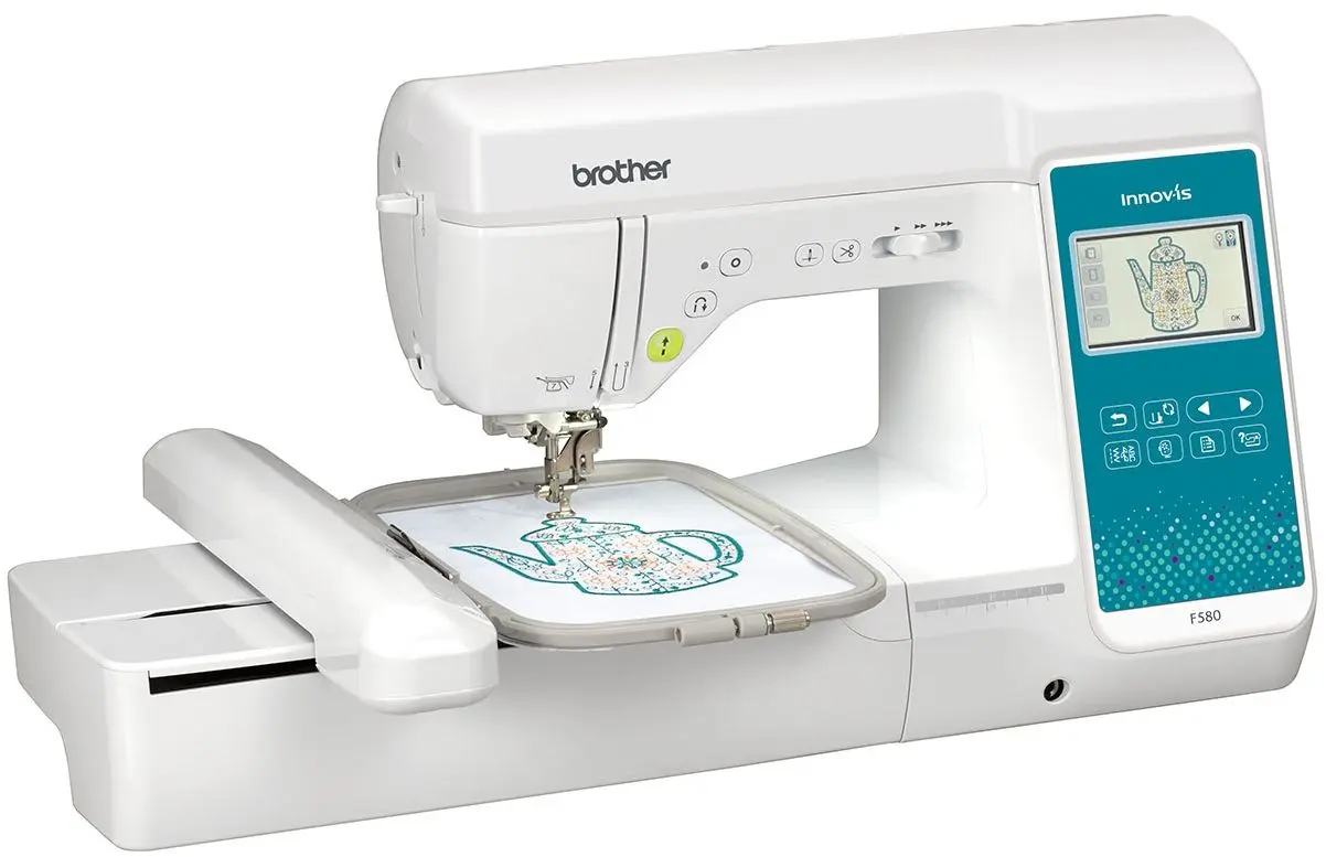 Masina de cusut Brother Innov-is F580 (White/Blue)