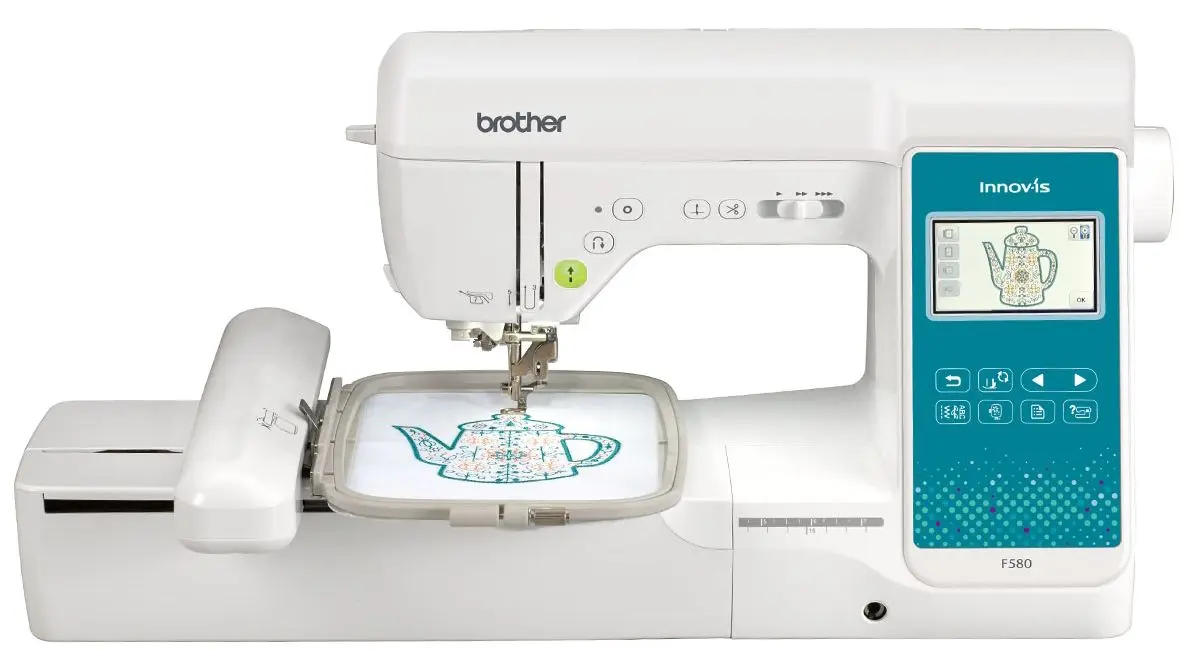 Masina de cusut Brother Innov-is F580 (White/Blue)