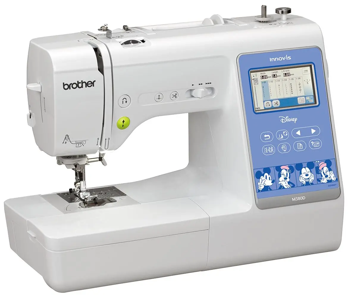 Masina de cusut Brother Innov-is M380D (White/Purple)