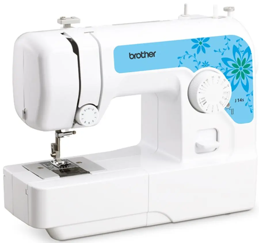 Masina de cusut Brother J14S (White/Blue)