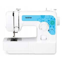 Masina de cusut Brother J14S (White/Blue)
