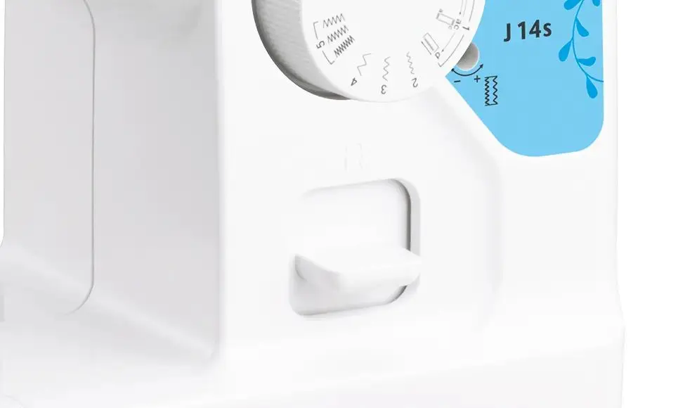 Masina de cusut Brother J14S (White/Blue)