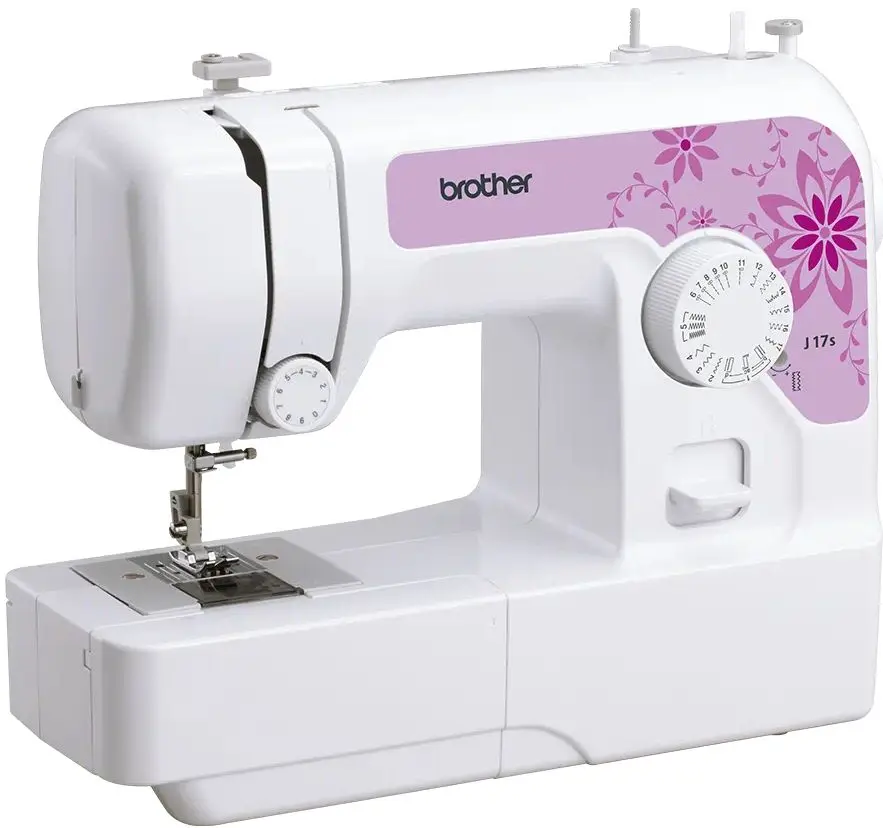 Masina de cusut Brother J17S (White/Pink)